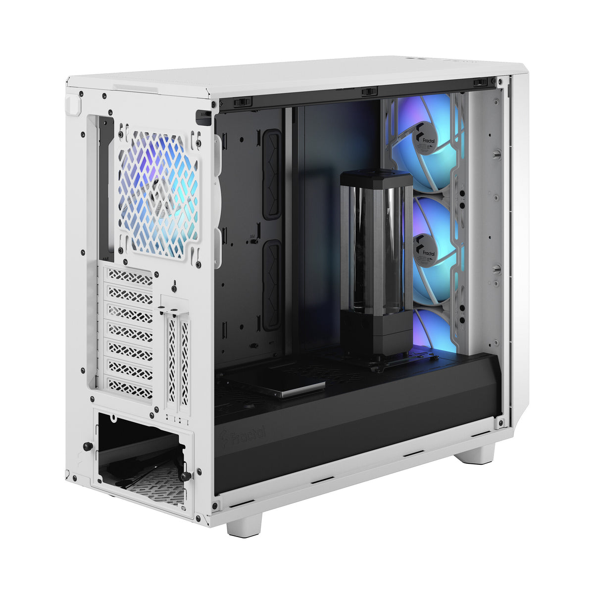 Fractal Design Meshify 2 RGB - ATX Mid Tower Case in White