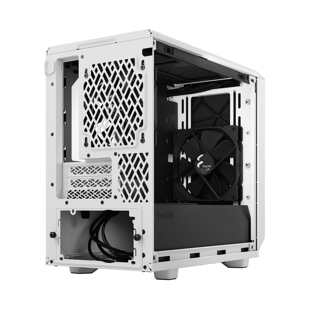 Fractal Design Meshify 2 Nano - Mini ITX Tower Case in White