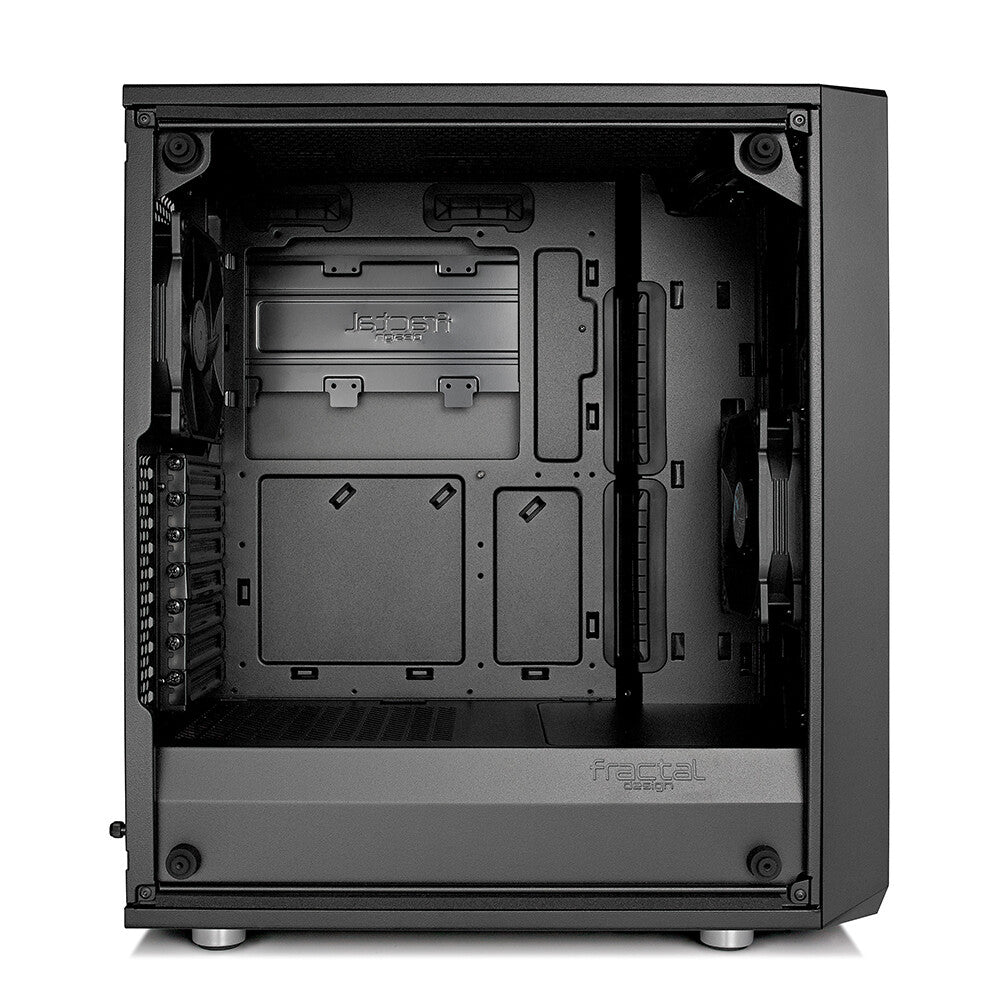 Fractal Design Meshify C - ATX Mid Tower Case in Black / Transparent