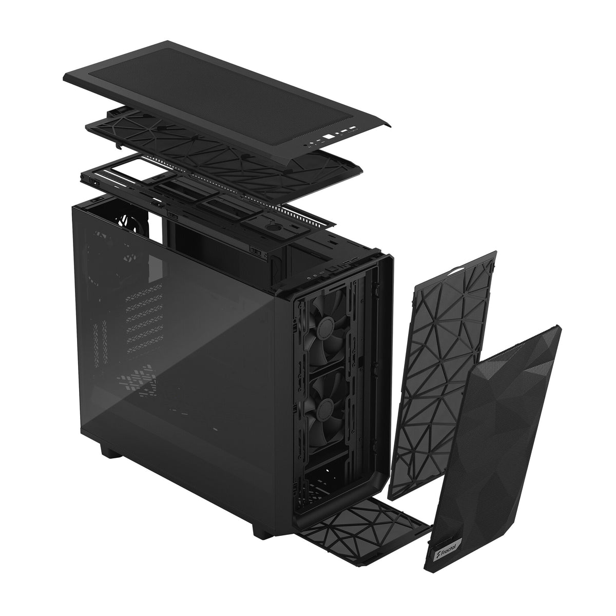 Fractal Design Meshify 2 - ATX Mid Tower Case in Black