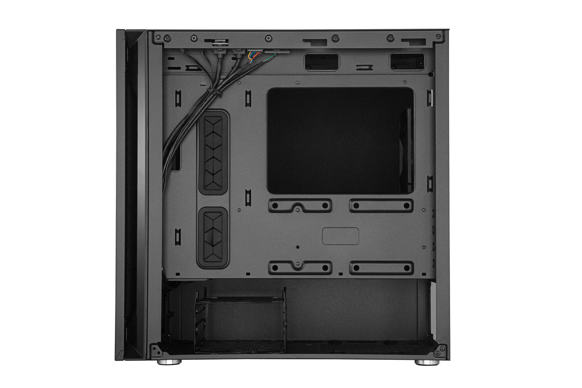 Cooler Master Silencio S400 - MicroATX Mini Tower Case in Black