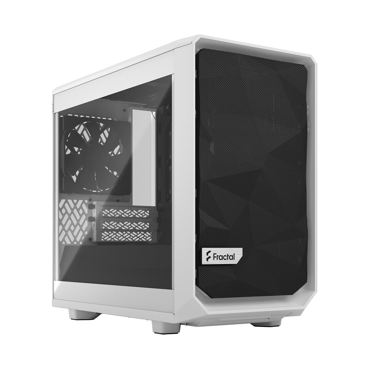 Fractal Design Meshify 2 Nano - Mini ITX Tower Case in White