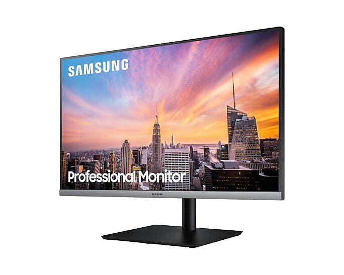 Samsung SR65 computer monitor 68.6 cm (27&quot;) 1920 x 1080 pixels Full HD LCD Blue, Grey