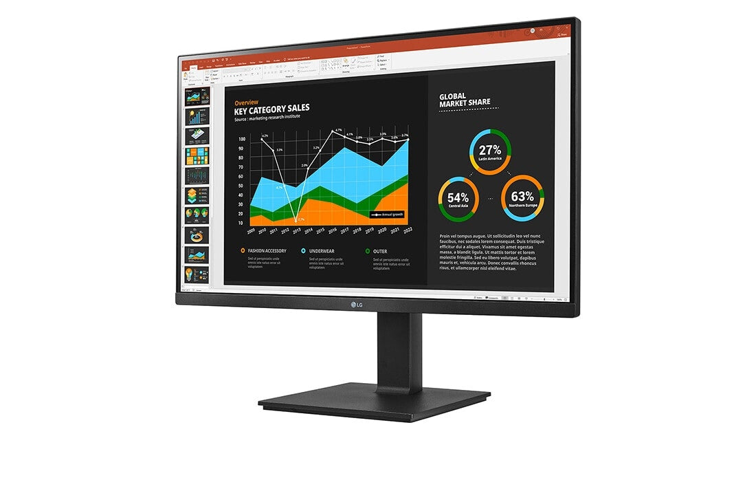 LG 27BQ75QB-B - 68.6 cm (27&quot;) - 2560 x 1440 pixels QHD LCD Monitor