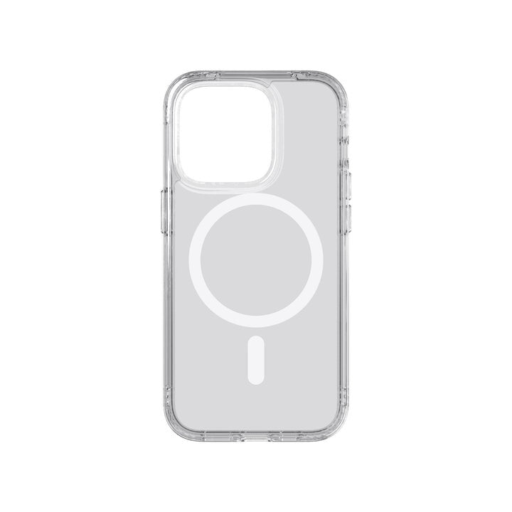 Tech21 Evo Clear with MagSafe for iPhone 14 Pro in Transparent