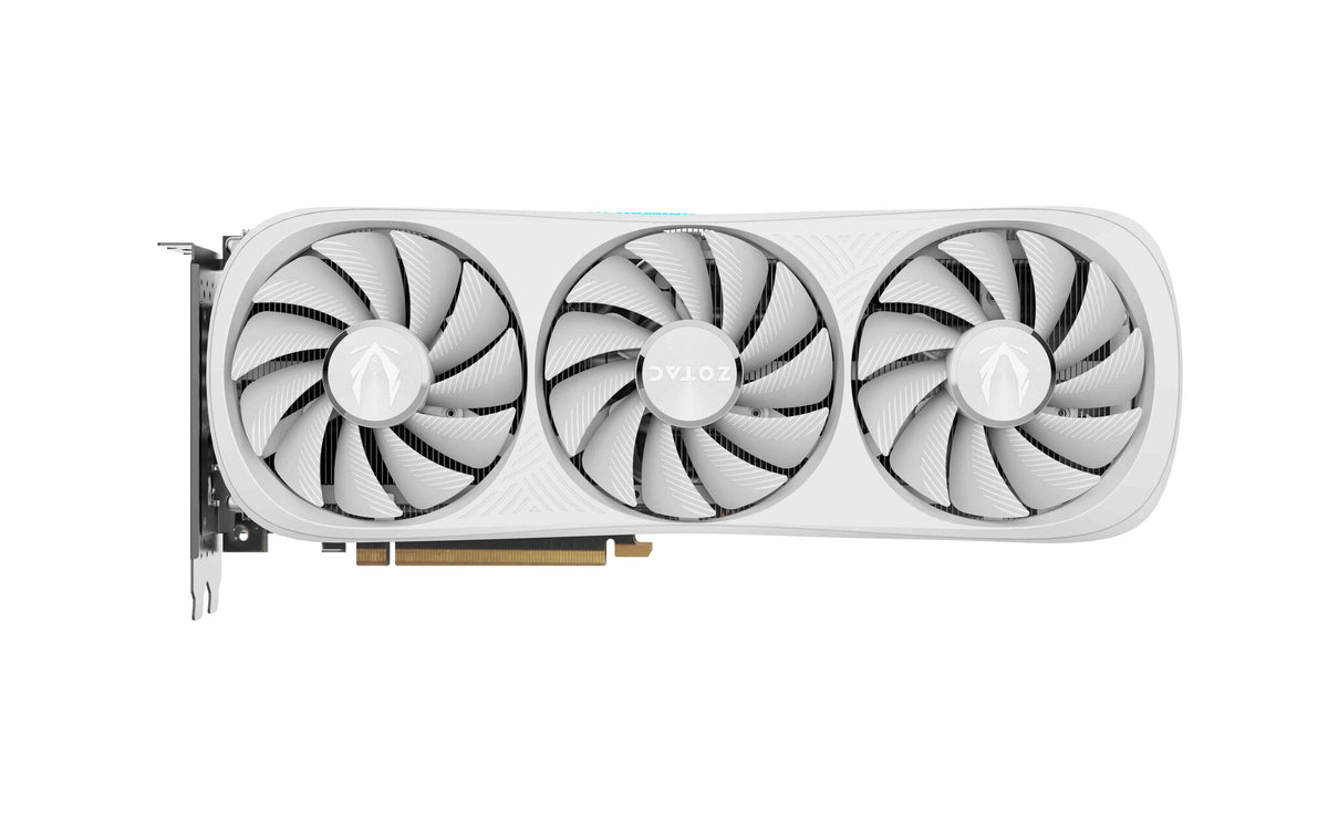 Zotac Trinity OC &quot;White Edition&quot; - NVIDIA 12 GB GDDR6X GeForce RTX 4070 Ti graphics card