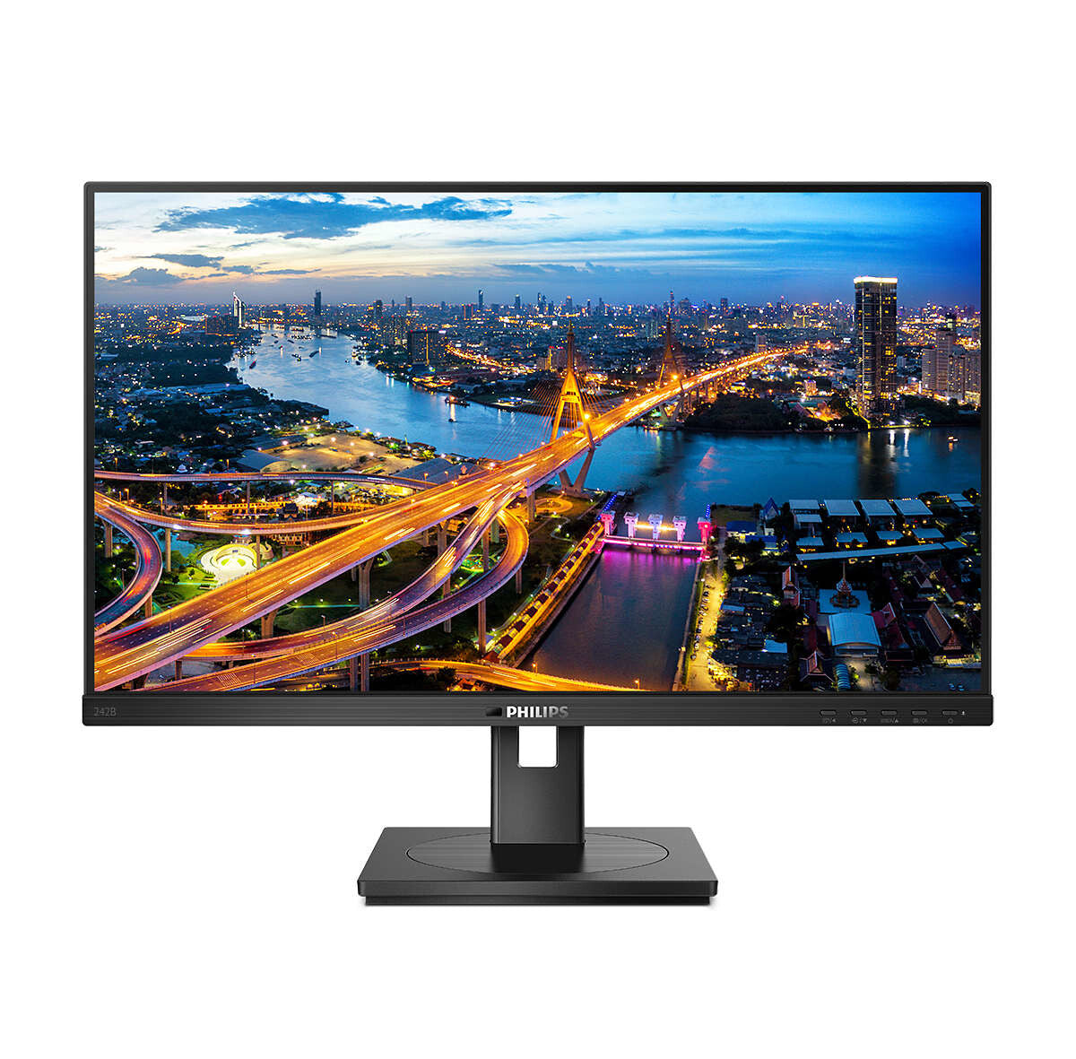 Philips B Line 242B1/00 LED display 60.5 cm (23.8&quot;) 1920 x 1080 pixels Full HD Black