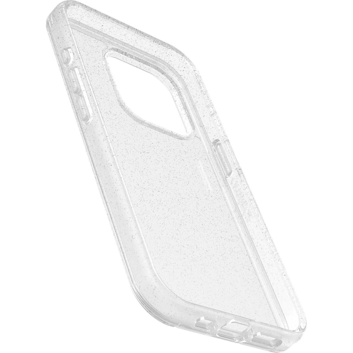 OtterBox Symmetry Clear Series for iPhone 15 Pro in Stardust (Clear Glitter)