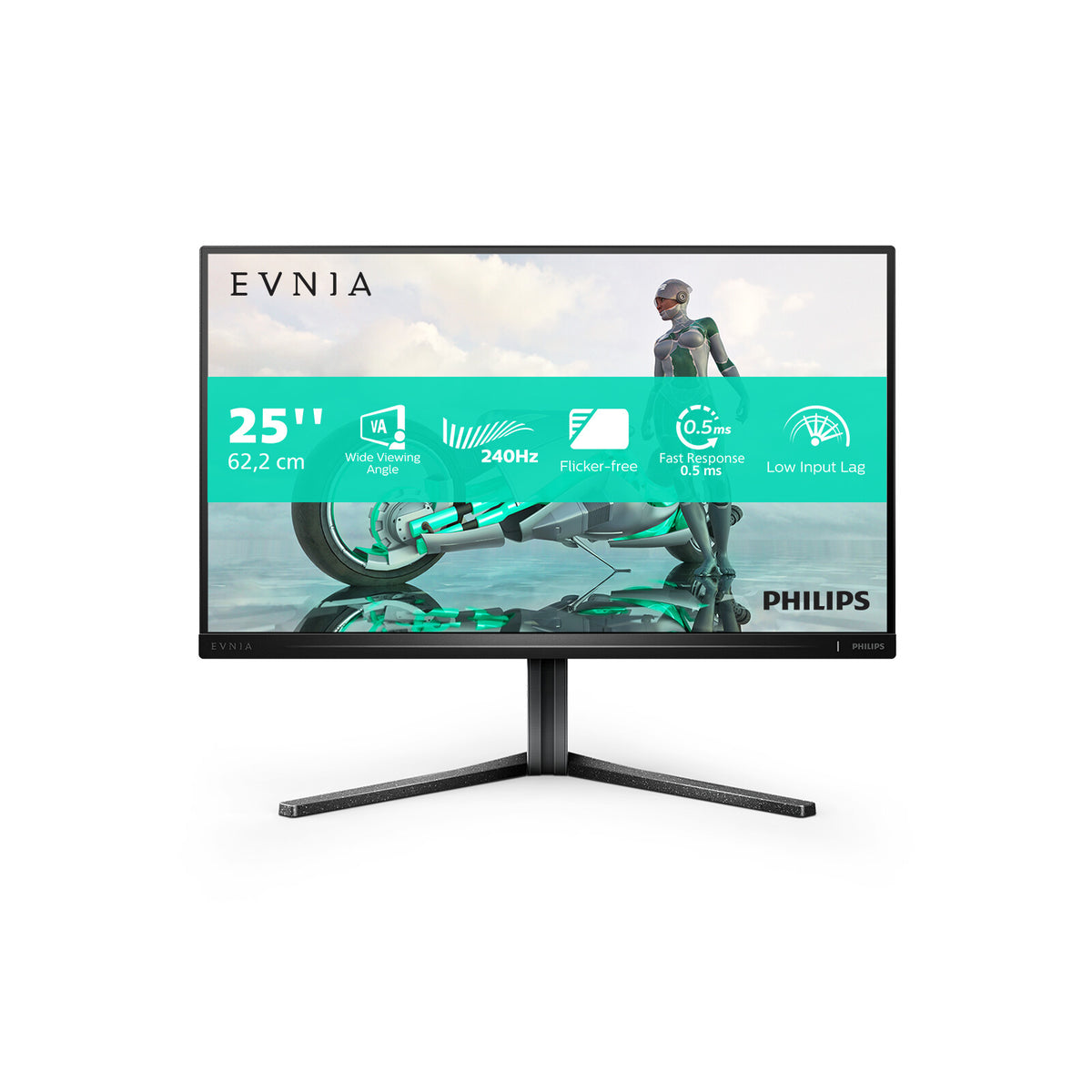 Philips Evnia 25M2N3200W/00 computer monitor 62.2 cm (24.5&quot;) 1920 x 1080 pixels Full HD LCD Grey