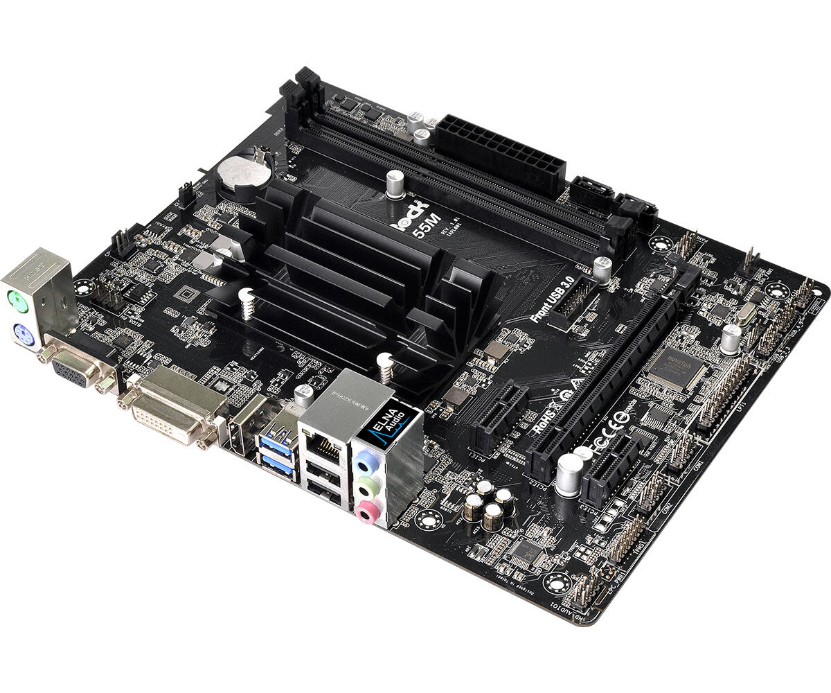 Asrock J3355M NA micro ATX motherboard - integrated CPU