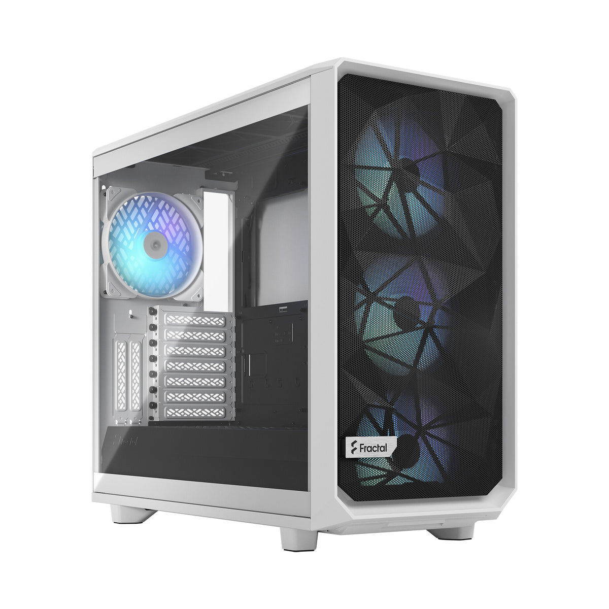 Fractal Design Meshify 2 RGB - ATX Mid Tower Case in White