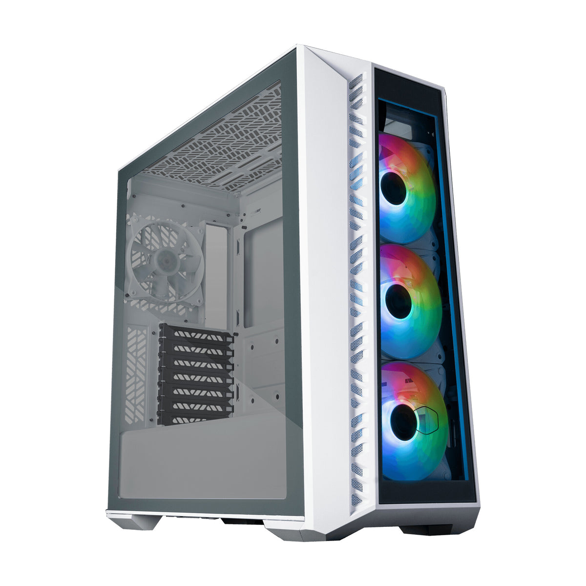 Cooler Master MasterBox 520 - ATX Mid Tower Case in White