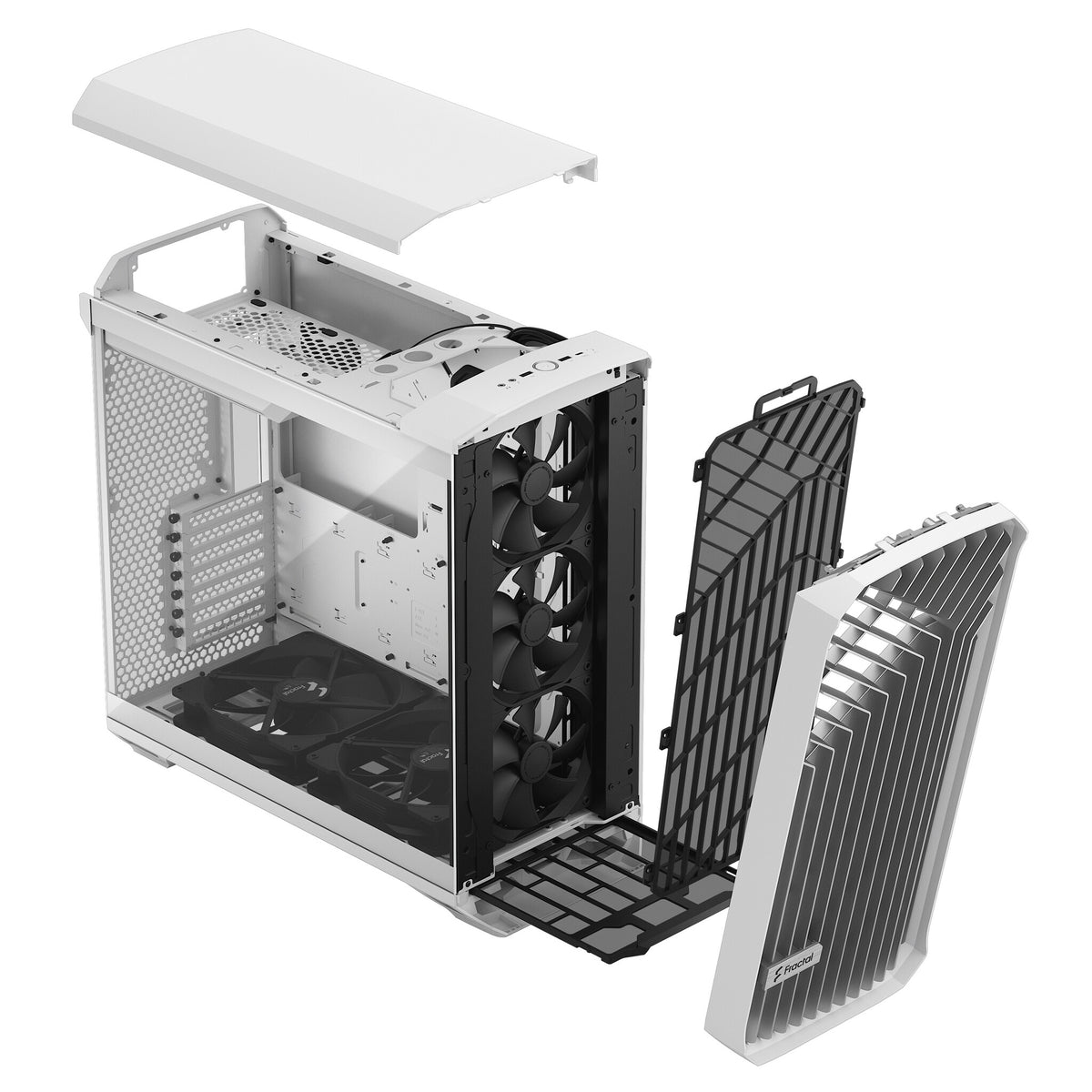 Fractal Design Torrent - ATX Mid Tower Case in White