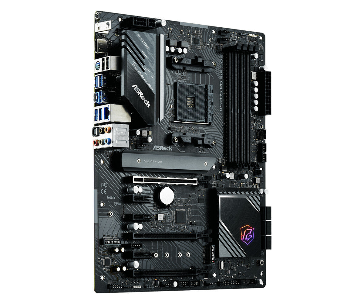 Asrock X570S PG Riptide ATX motherboard - AMD X570 Socket AM4