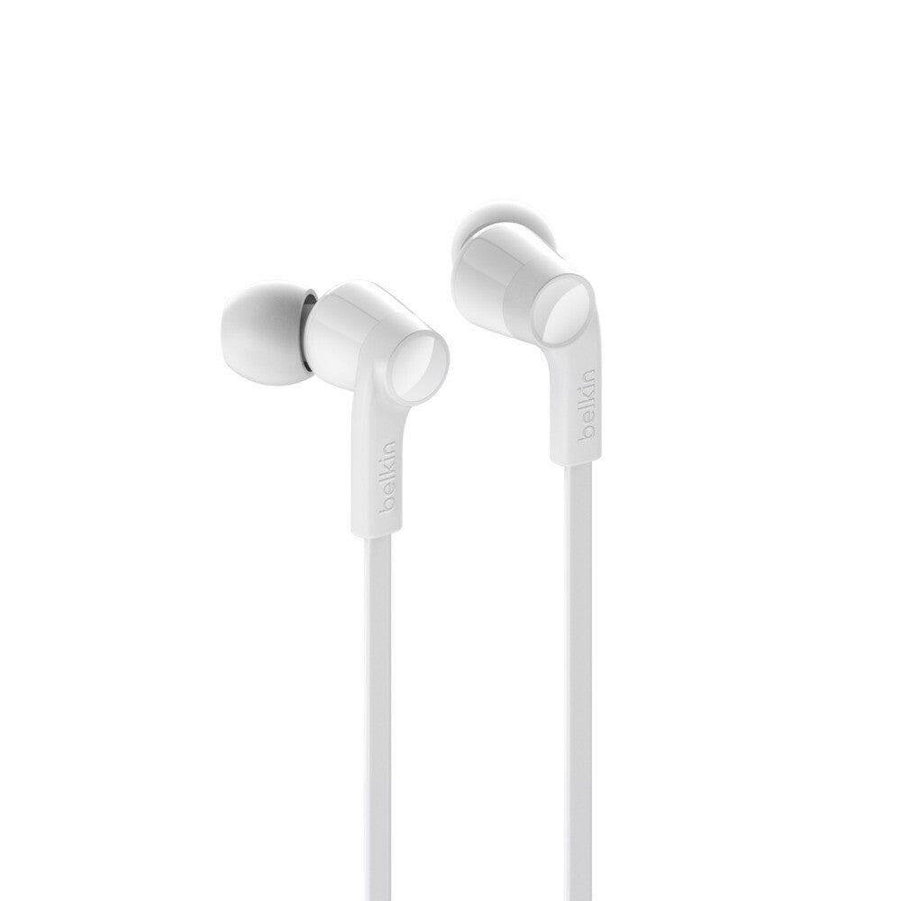 Belkin Rockstar Wired In-ear Headphones in White