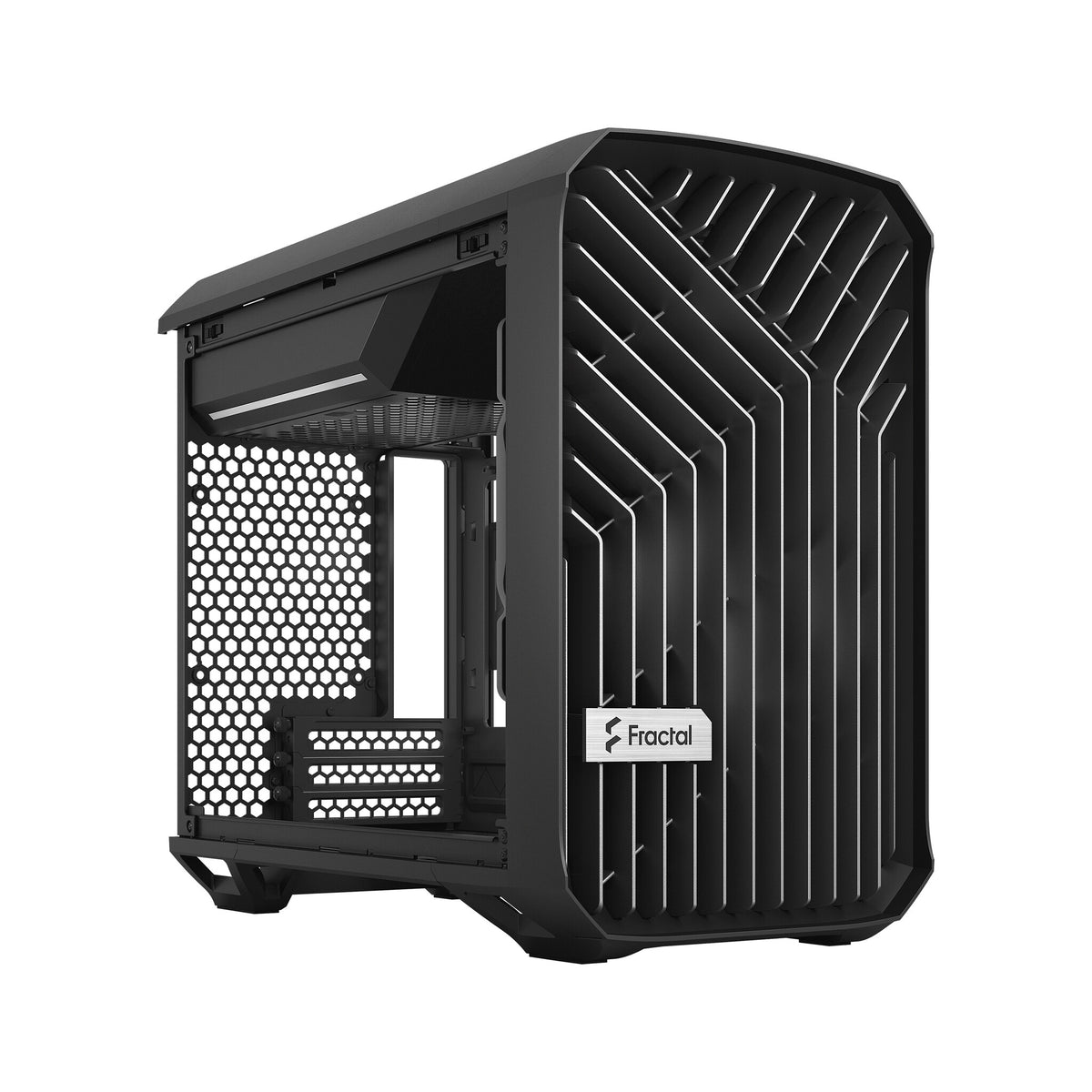 Fractal Design Torrent Nano Micro - Mini ITX Tower Case in Black