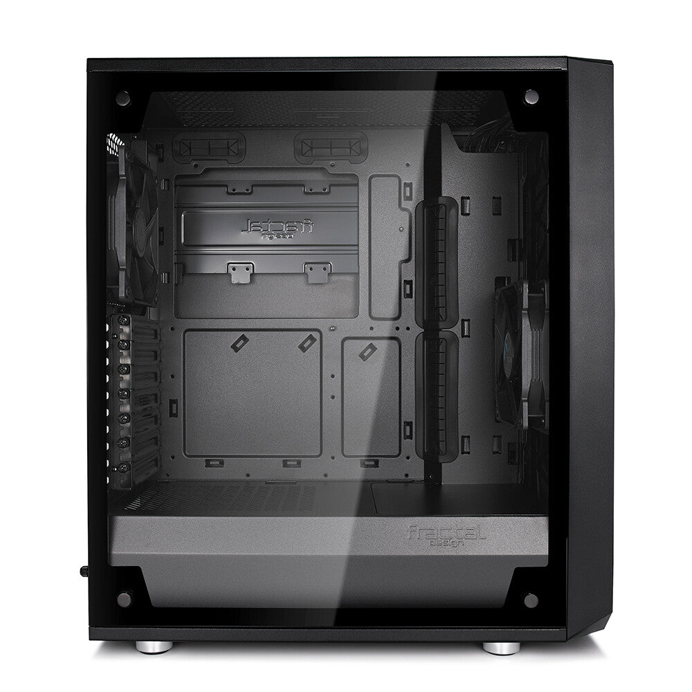 Fractal Design Meshify C - ATX Mid Tower Case in Black / Transparent