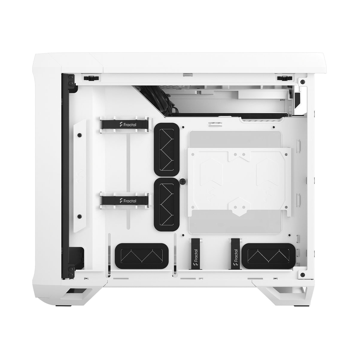 Fractal Design Torrent Nano - Mini ITX Tower Case in White / Black