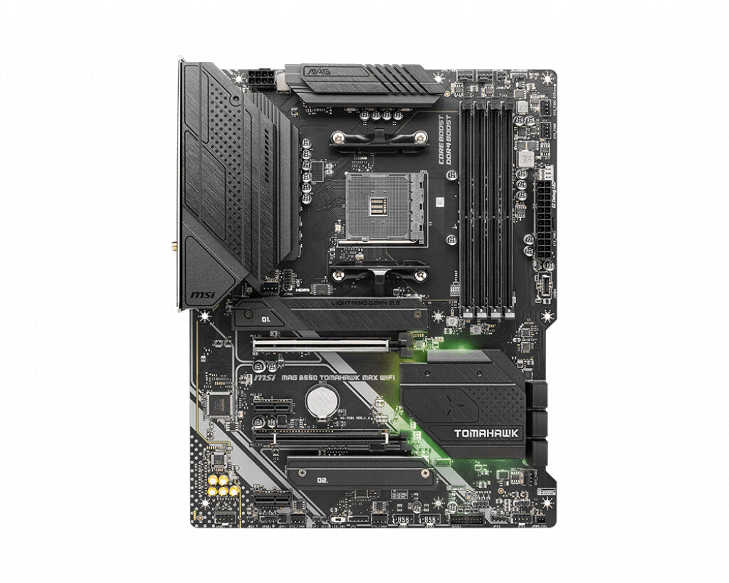 MSI MAG B550 TOMAHAWK MAX WIFI ATX motherboard - AMD B550 Socket AM4