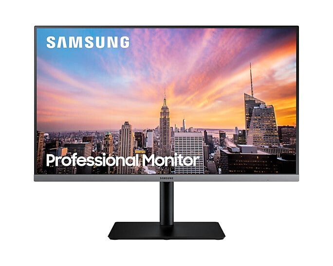 Samsung SR65 computer monitor 68.6 cm (27&quot;) 1920 x 1080 pixels Full HD LCD Blue, Grey