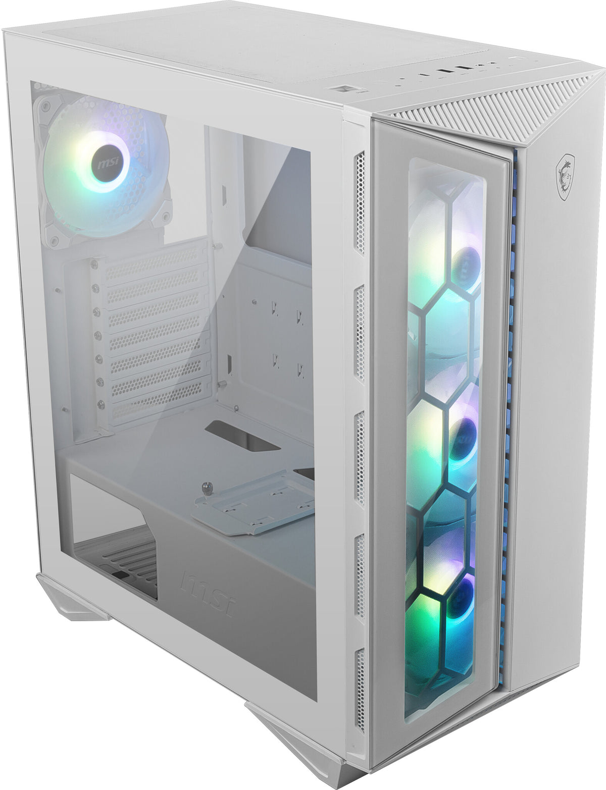 MSI MPG GUNGNIR 110R - ATX Mid Tower Case in White