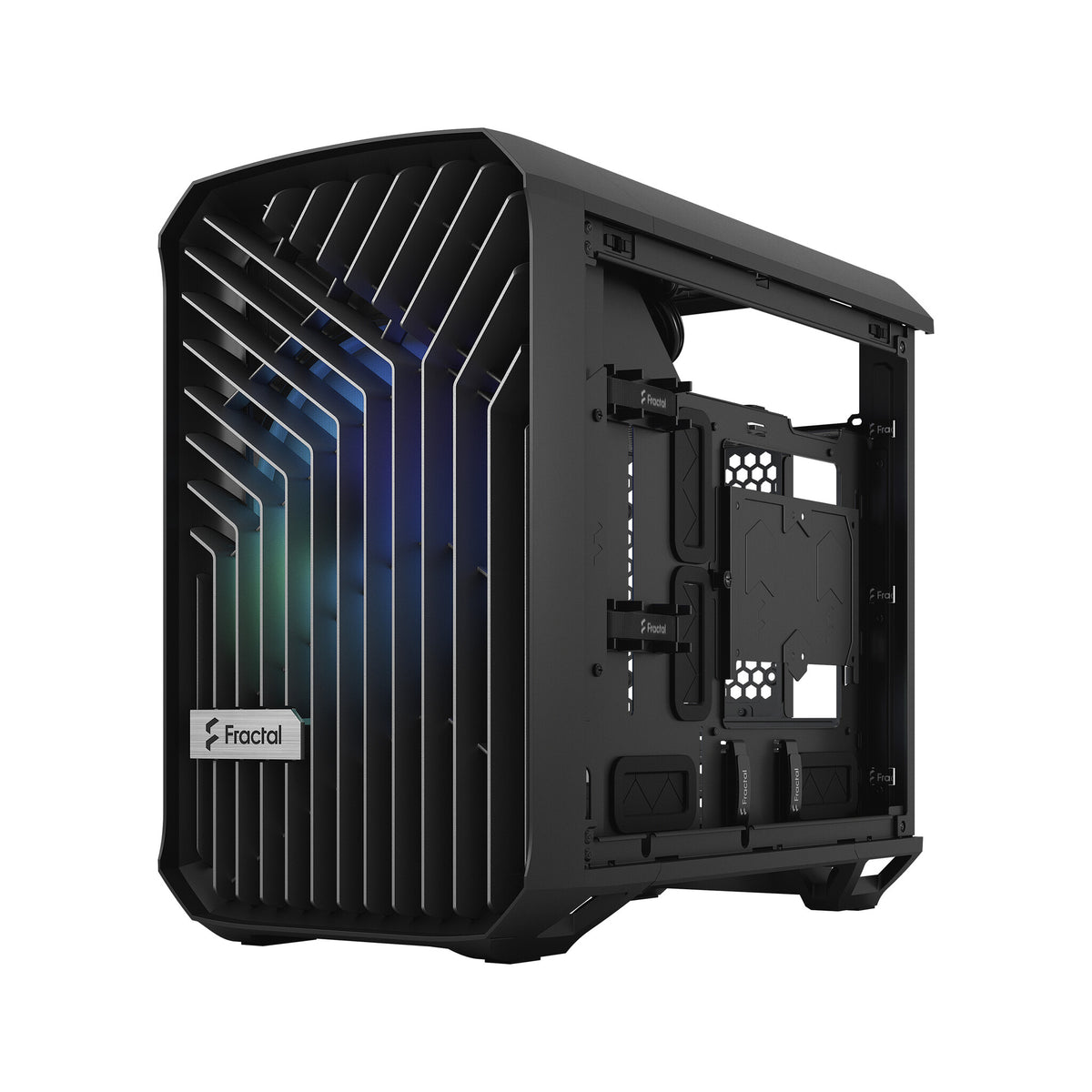 Fractal Design Torrent Nano RGB - Mini ITX Tower Case in Black