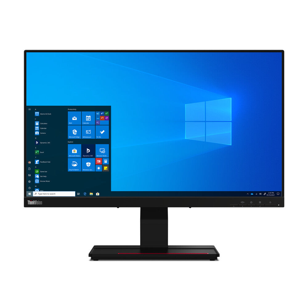 Lenovo ThinkVision T24t-20 60.5 cm (23.8&quot;) 1920 x 1080 pixels Full HD LED Touchscreen