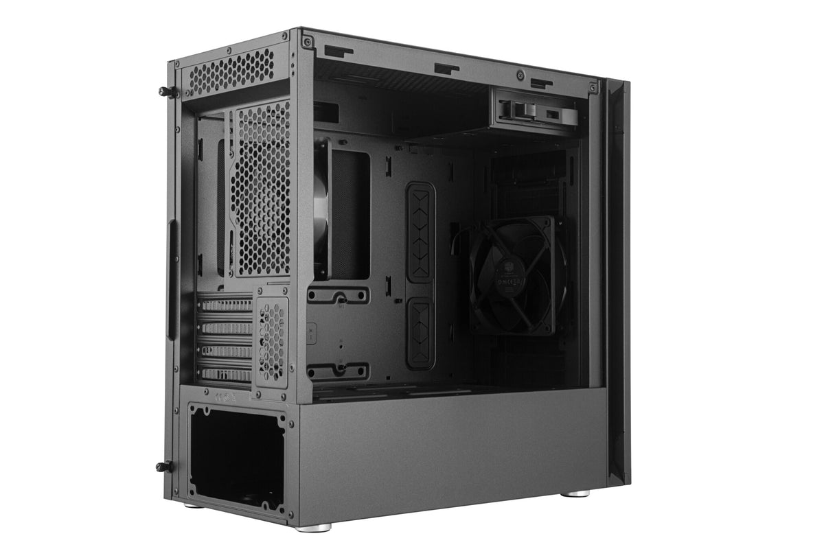 Cooler Master Silencio S400 - MicroATX Mini Tower Case in Black