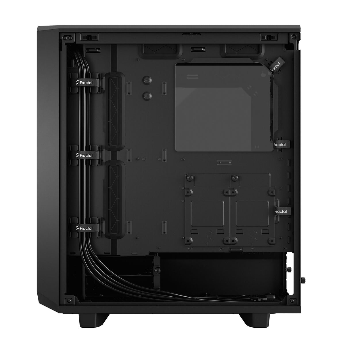 Fractal Design Meshify 2 Compact TG Light Tint - ATX Mid Tower Case in Black