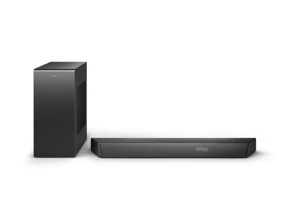 Philips TAB7807/10 soundbar speaker Black 3.1 channels 650 W