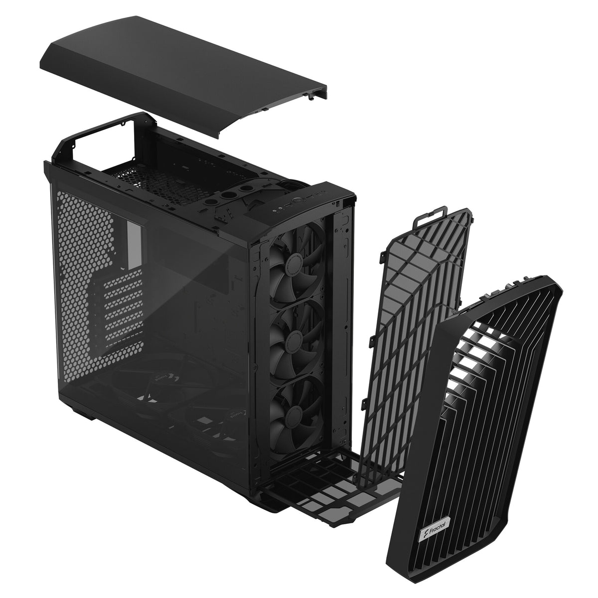 Fractal Design Torrent - ATX Mid Tower Case in Black