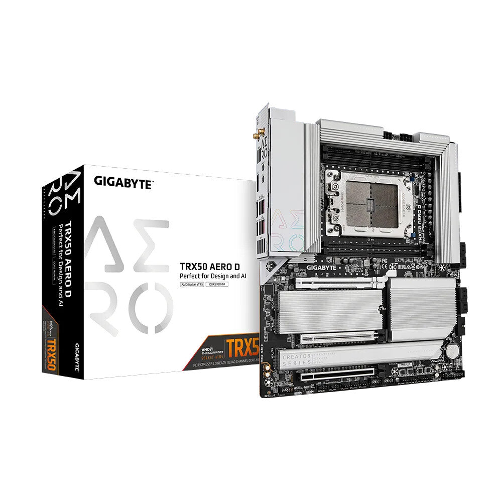 Gigabyte TRX50 AERO D ATX motherboard - AMD TRX50 Socket sTR5