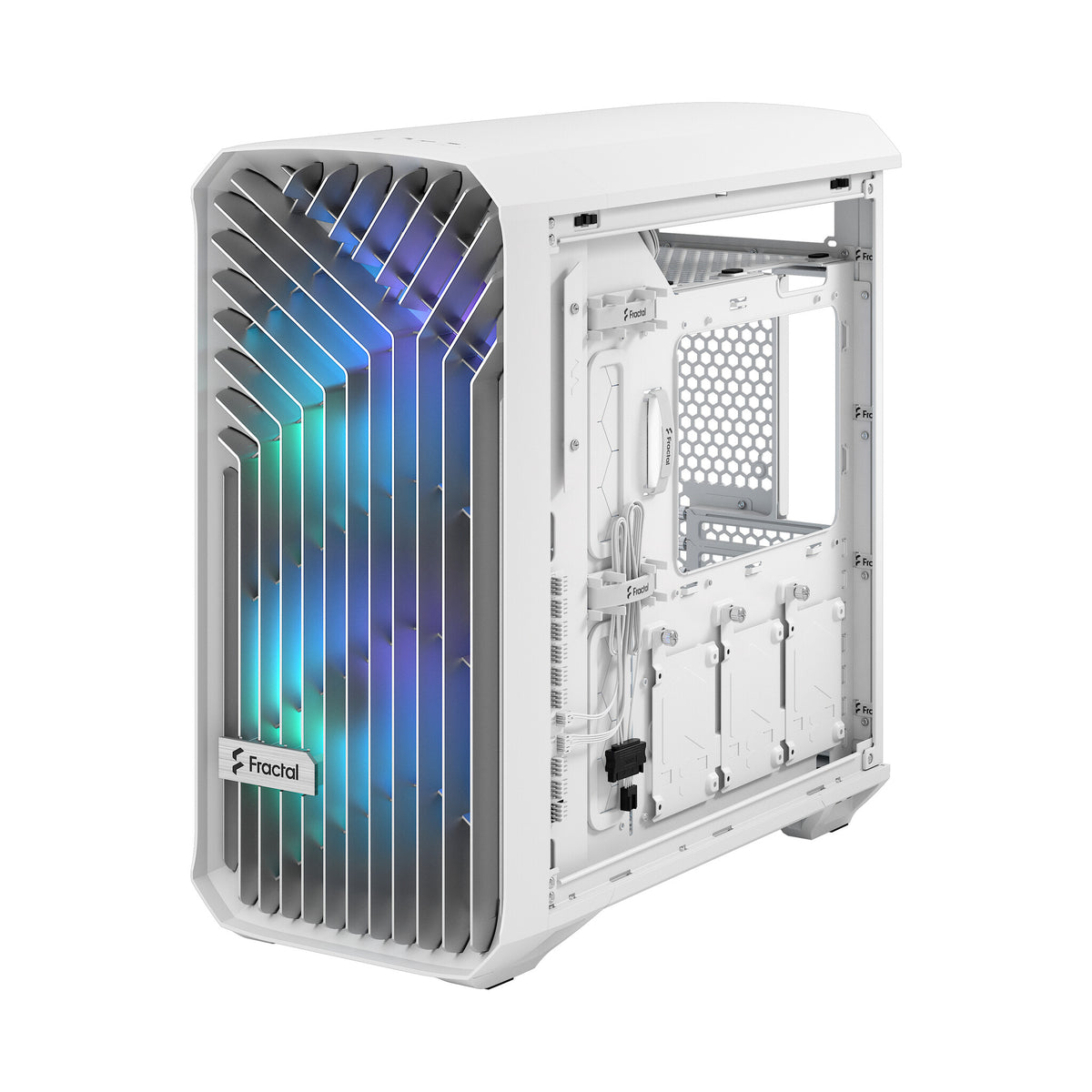 Fractal Design Torrent Compact RGB - ATX Mid Tower Case in White