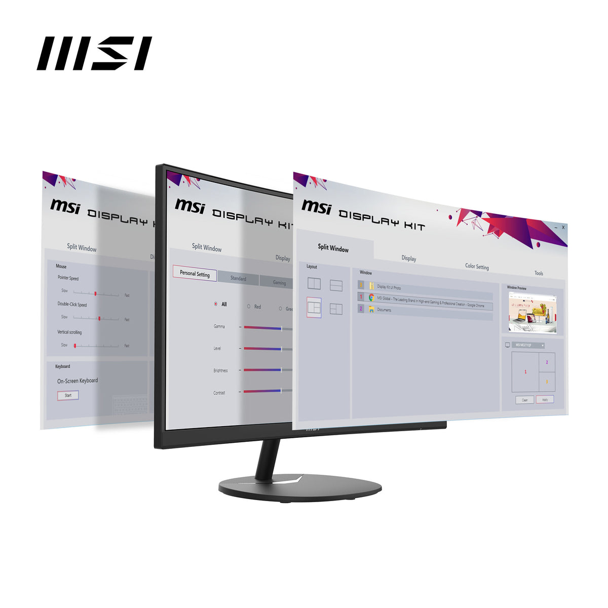 MSI Pro MP271CA - 68.6 cm (27&quot;) - 1920 x 1080 pixels Full HD LED Monitor