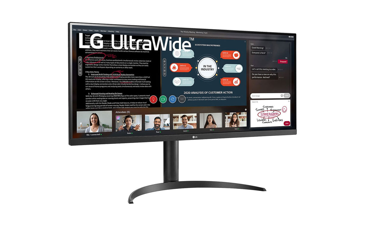 LG 34WP550-B - 86.4 cm (34&quot;) - 2560 x 1080 pixels UltraWide FHD LED Monitor