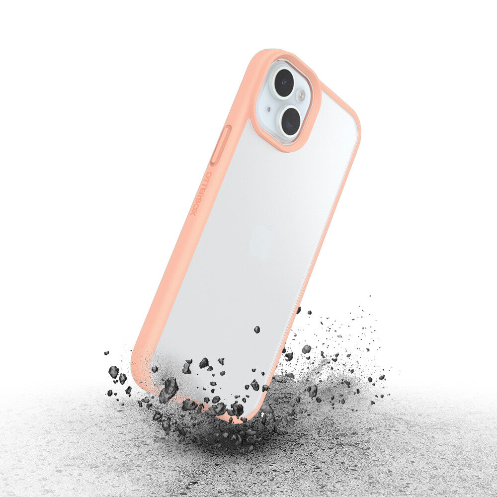 OtterBox React Series for iPhone 15 Plus in Peach Perfect