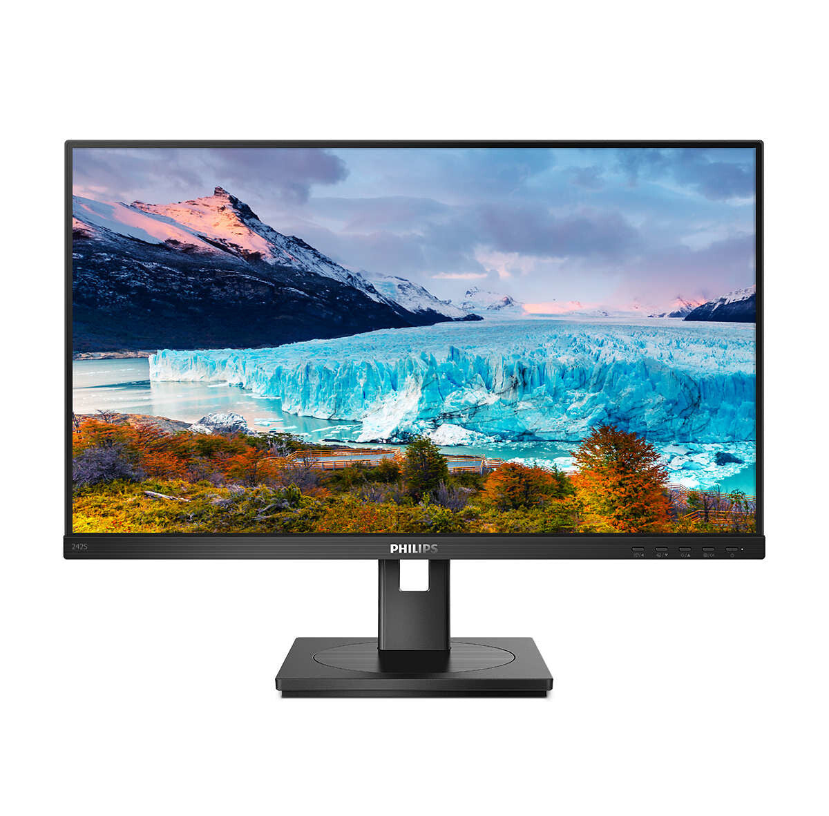 Philips S Line 242S1AE/00 LED display 60.5 cm (23.8&quot;) 1920 x 1080 pixels Full HD Black