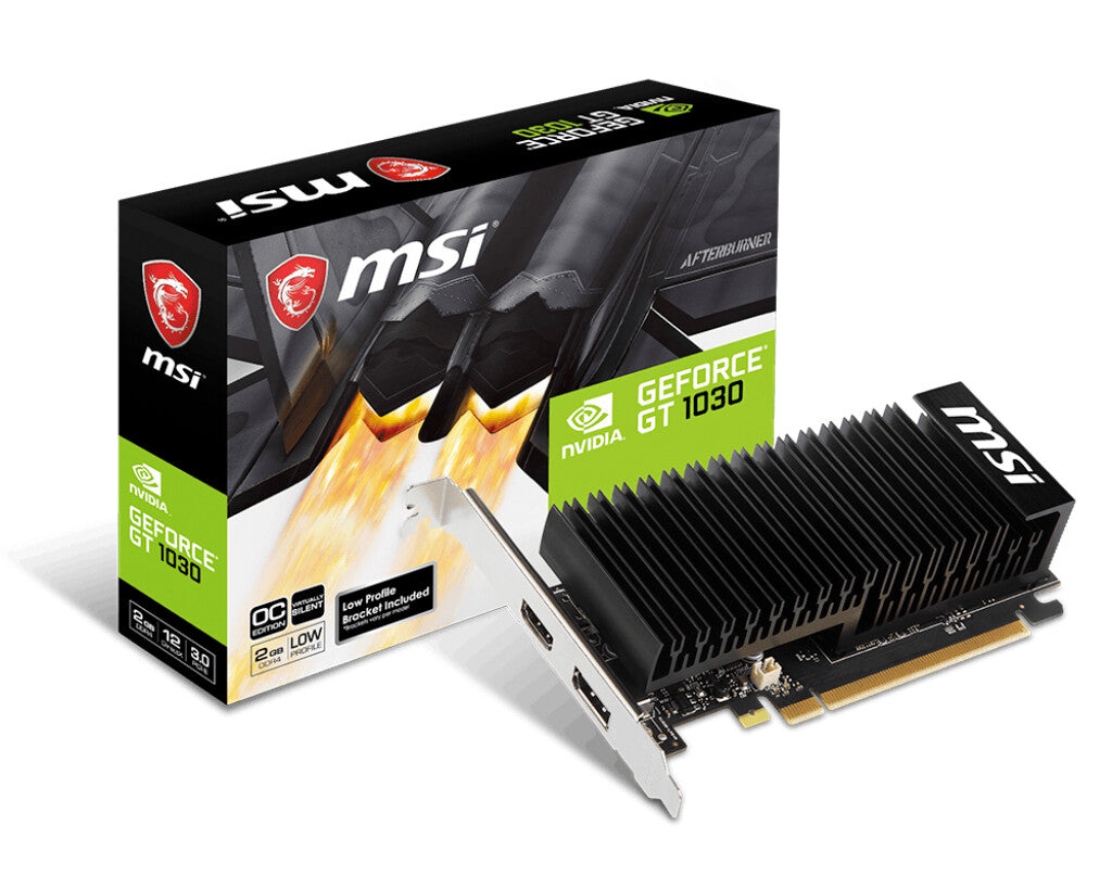 MSI Low Profile OC - GeForce GT 1030 graphics card