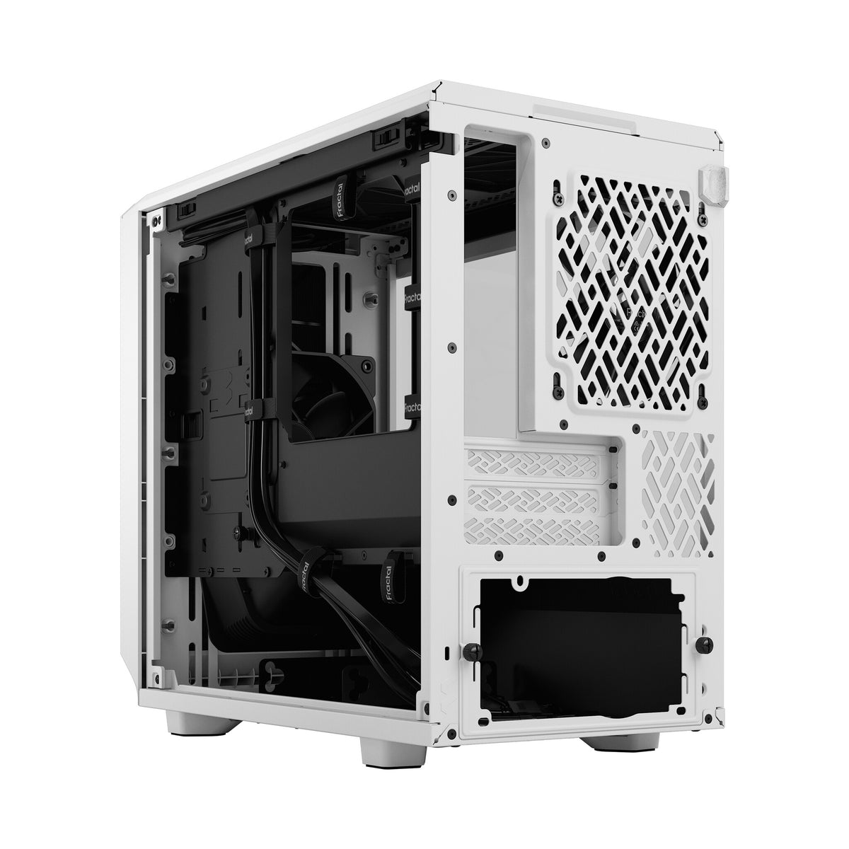 Fractal Design Meshify 2 Nano - Mini ITX Tower Case in White