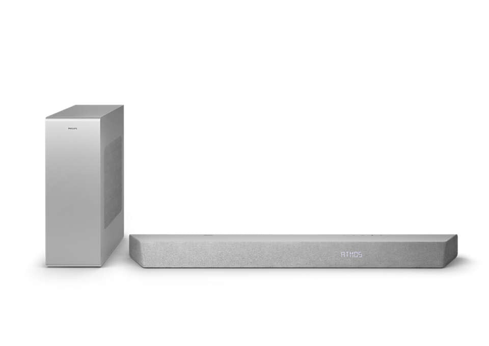 Philips TAB8507/10 soundbar speaker Silver 3.1 channels 600 W