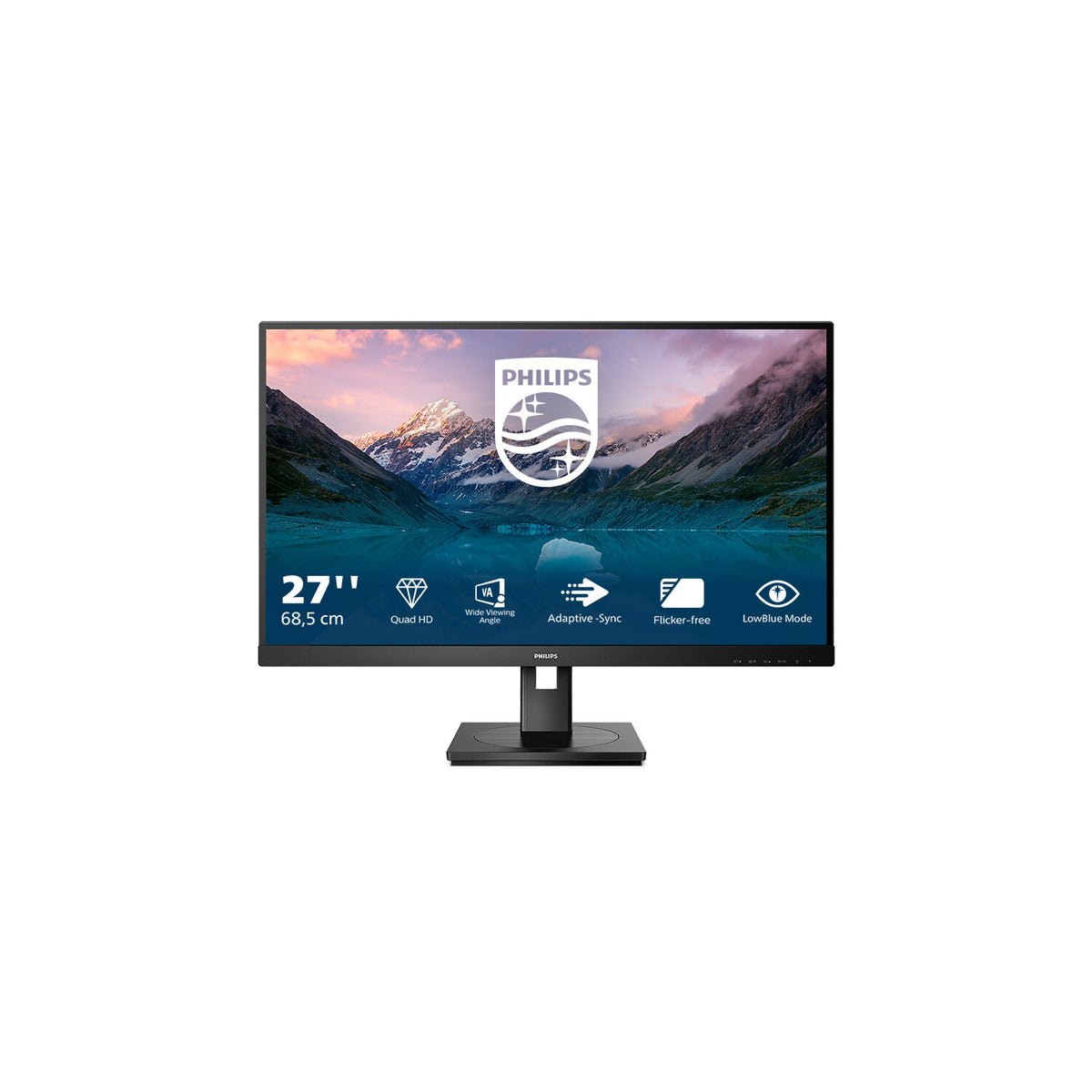 Philips 275S9JML/00 computer monitor 68.6 cm (27&quot;) 2560 x 1440 pixels Black