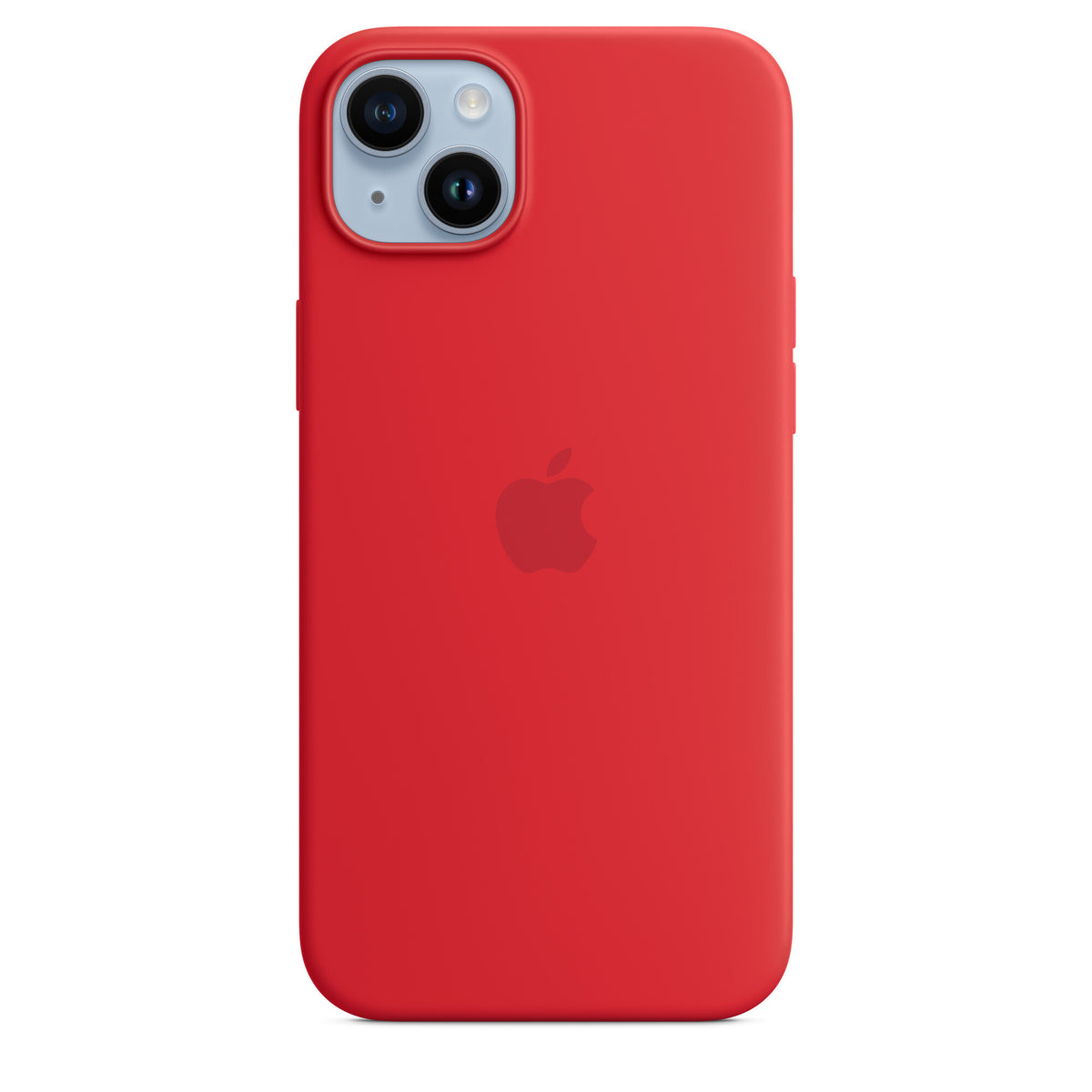 Apple MPT63ZM/A - Silicone Case with MagSafe for iPhone 14 Plus in (PRODUCT)RED