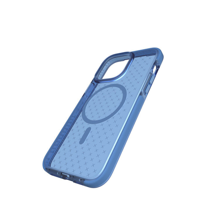 Tech21 Evo Check with MagSafe for iPhone 14 Pro in Tranquil Blue