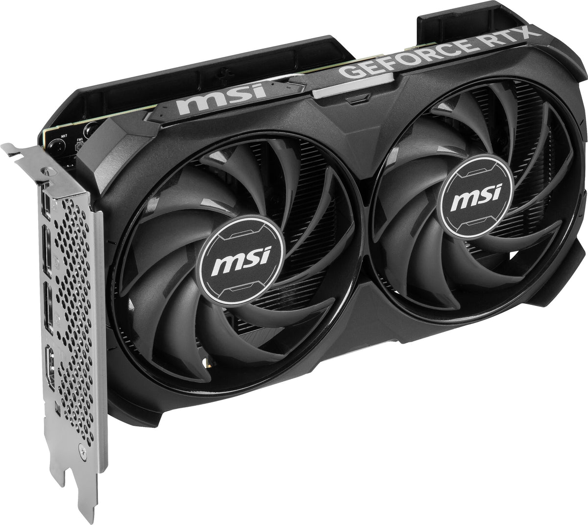 MSI VENTUS 2X BLACK 8G OC - NVIDIA 8 GB GDDR6 GeForce RTX 4060 Ti graphics card