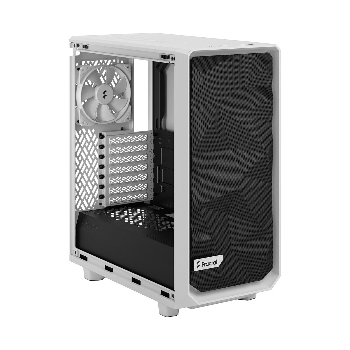 Fractal Design Meshify 2 Compact Lite - ATX Mid Tower Case in White