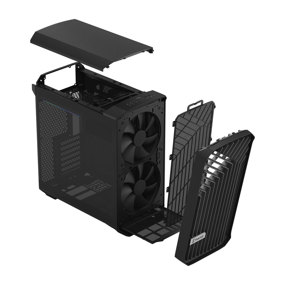 Fractal Design Torrent Compact - ATX Mid Tower Case in Black