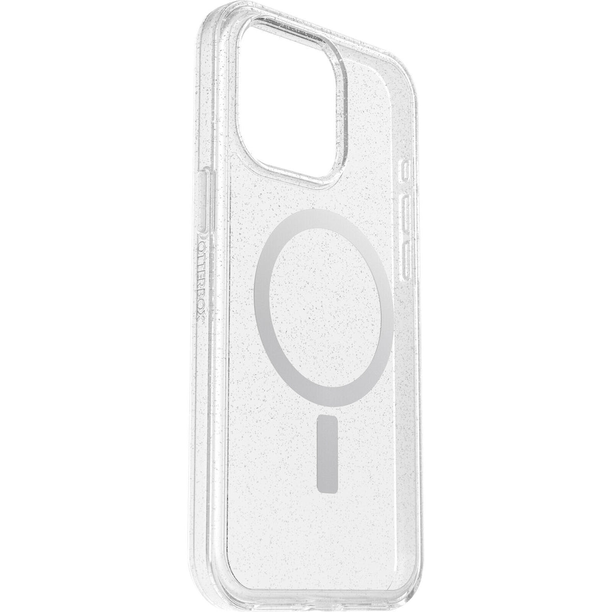 OtterBox Symmetry Clear Series for MagSafe for iPhone 15 Pro Max in Stardust (Clear Glitter)