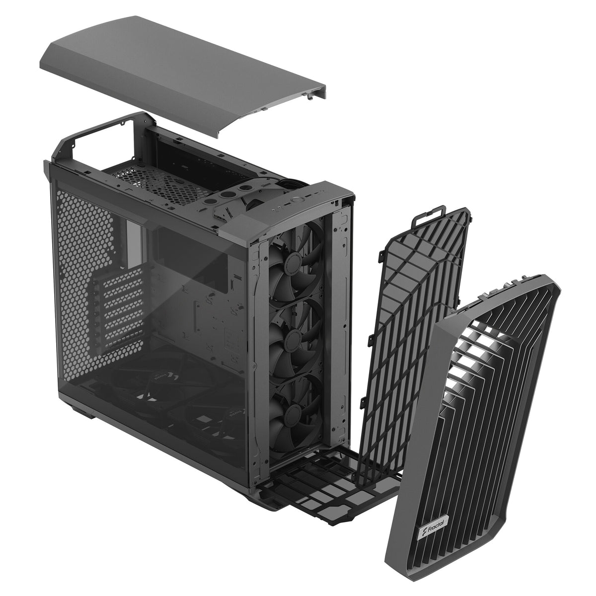 Fractal Design Torrent - ATX Mid Tower Case in Grey