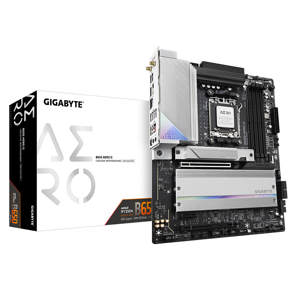 Gigabyte B650 AERO G ATX motherboard - AMD B650 Socket AM5