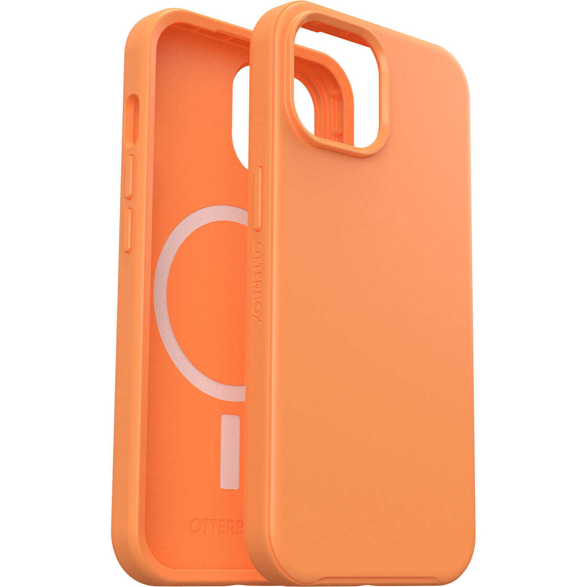 OtterBox Symmetry Series for MagSafe for iPhone 15 in Sunstone (Orange)